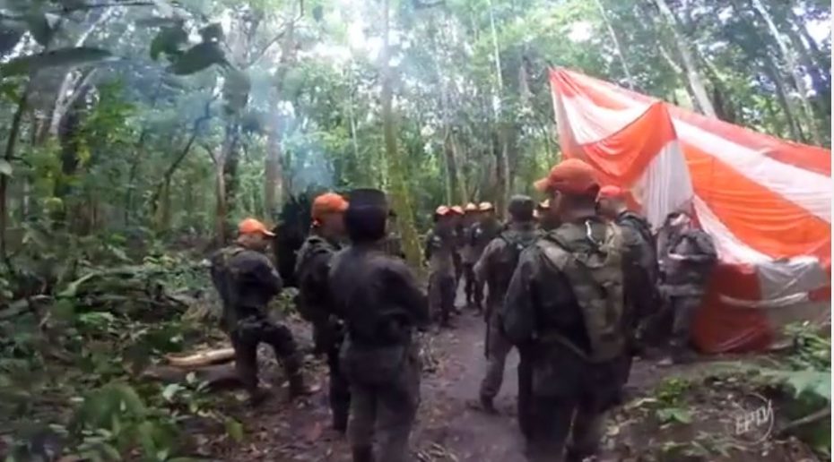 Serra do Cachimbo A sobrevivência Defesa Aérea Naval