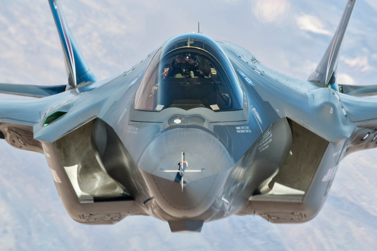 F-35A completando 500 horas de vôo