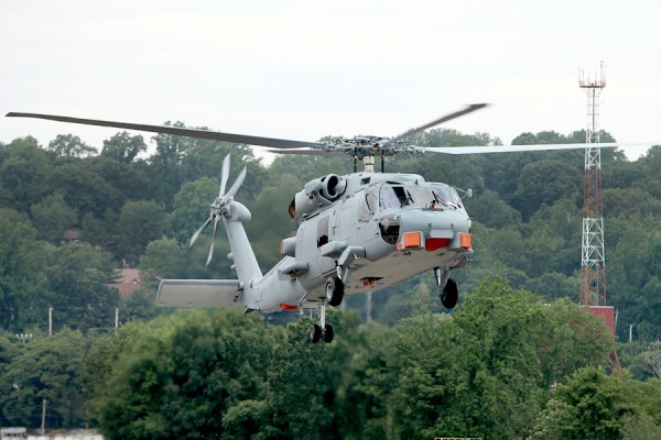 Australia's first MH-60R Seahawk Romeo aircraft