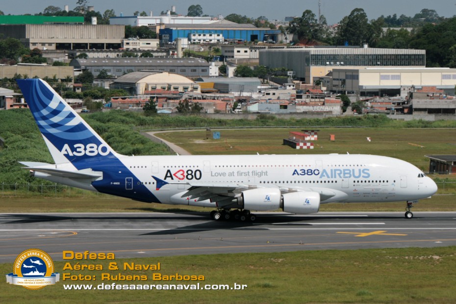 Rio pode ser a primeira cidade a receber o A380 – Defesa Aérea & Naval