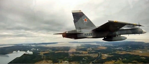 F-18 agressor