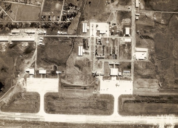 Vista Aérea da Base de Santa Maria 1981