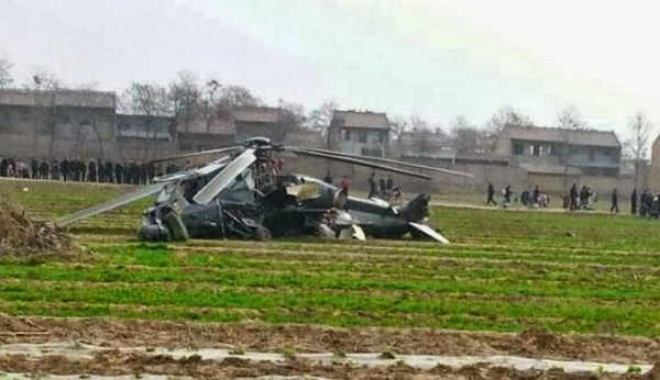 Z-10 Attack Helicopter Crashed_01