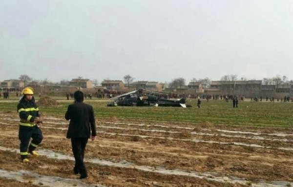 Z-10 Attack Helicopter Crashed_02