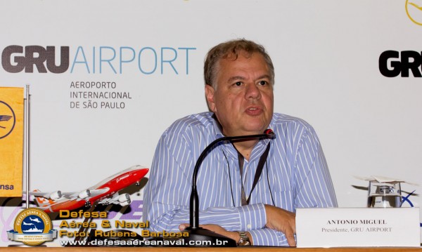 Antonio Miguel, Presidente da GRU Airport.