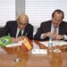 O Presidente de Synergy Group, Germán Eframovich e o Presidente de Navantia, José Manuel Revuelta.