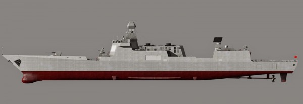 PLAN's Next Generation Type 055 Class Guided Missile Destroyers missile hhq-19 19 missiles age (6)
