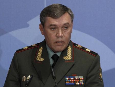 Comandante das Forças Armadas russas, Valery Gerasimov, em foto de arquivo