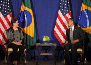 Nova Iorque - EUA, 20/09/2011. Presidenta Dilma Rousseff durante reunião com o presidente dos Estados Unidos, Barack Obama no Hotel Waldorf Astoria. Foto: Roberto Stuckert Filho/PR.