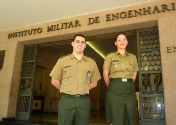 Jackson e Clara foram os primeiros colocados em West Point, academia militar dos EUA - FOTO: Rafael Gomide