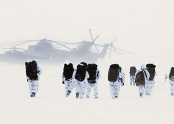 O início de exercícios militares em grande escala no Ártico se deve às alterações da nova doutrina marítima da Rússia. Foto:Serguêi Kuksin/ Rossiyskaia Gazeta