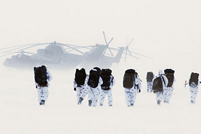 O início de exercícios militares em grande escala no Ártico se deve às alterações da nova doutrina marítima da Rússia. Foto:Serguêi Kuksin/ Rossiyskaia Gazeta