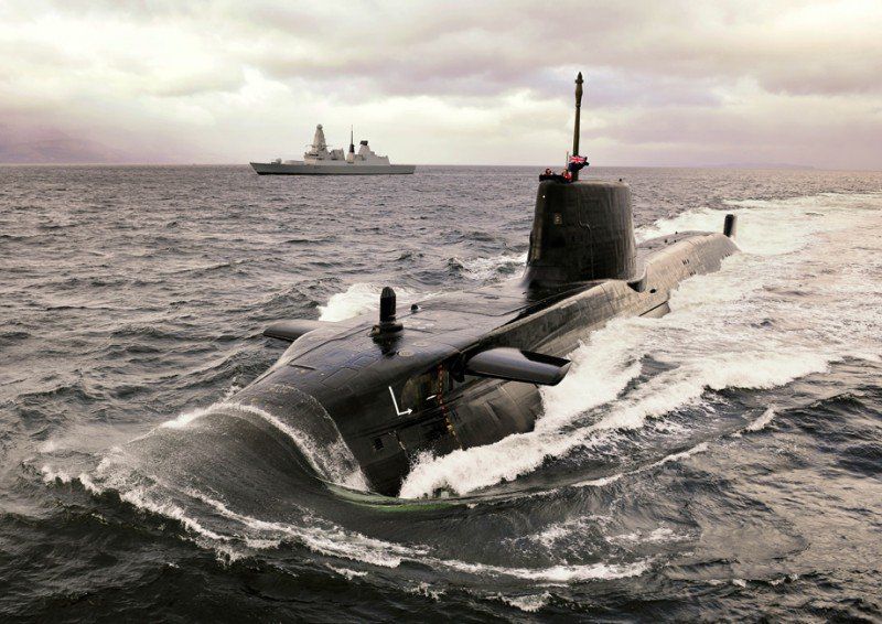 Submarino HMS Astute