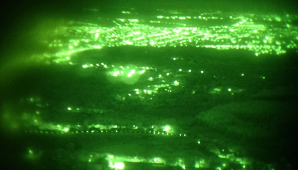 Visão do terreno pelas lentes de um OVN. Foto: CPC 2015.