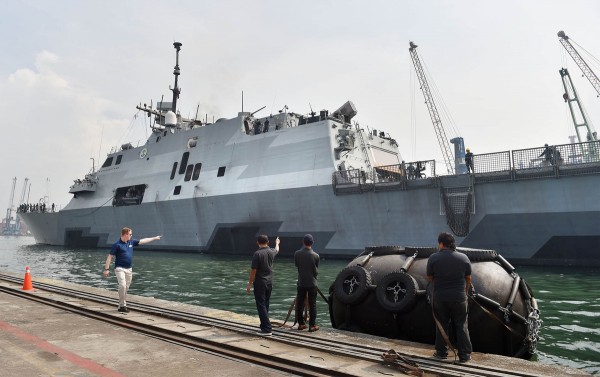 USS Fort Worth (LCS 3) - Foto Bay Ismoyo/AFP