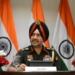 Tenente-general Ranbir Singh, diretor-geral de operações militares do Exército indiano.      29/09/2016           REUTERS/Stringer