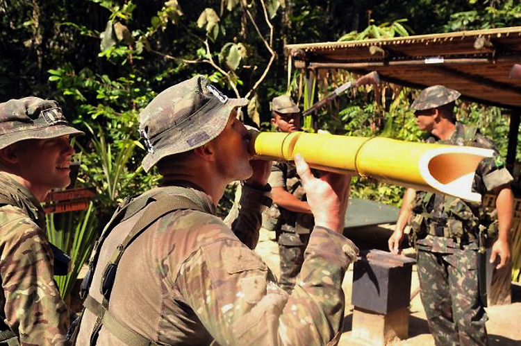 Exército Brasileiro realiza treinamento em Ribeira do Pombal