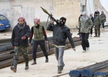 Rebeldes sírios Foto RFI
