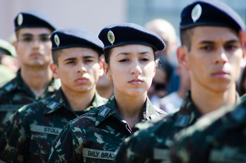 Fato de soldado do exército para mulheres