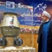 Presidente Hassam Rouhani visita a exposição de tecnologia espacial em Teerã