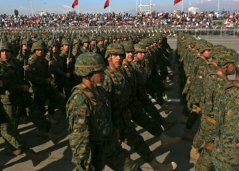 Desfile militar - Foto AFP
