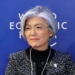 Ministra de Relações Exteriores da Coreia do Sul, Kang Kyung-wha, durante Fórum Econômico Mundial em Davos, na Suíça 25/01/2018 REUTERS/Denis Balibouse