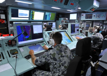 9LV Mk3E Combat Management Systems installed on HMAS PERTH as part of the Anti Ship Missile Defence upgrade. All images unclassified and include RAN ships staff. All images copyright Saab.