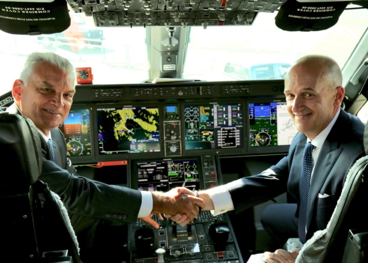 CEO's Embraer e Boeing no KC390