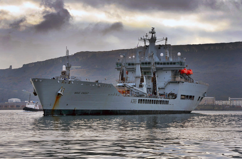 RFA Wave Knight. Image by  Dave Jenkins