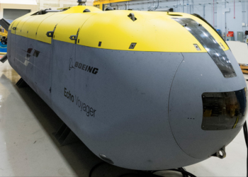 O veículo submarino não tripulado Orca Extra Large é baseado no Echo Voyager da Boeing.