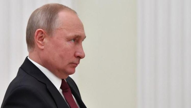 Presidente da Rússia, Vladimir Putin, no Kremlin, em Moscou 20/02/2019 Yuri Kadobnov/Pool via REUTERS