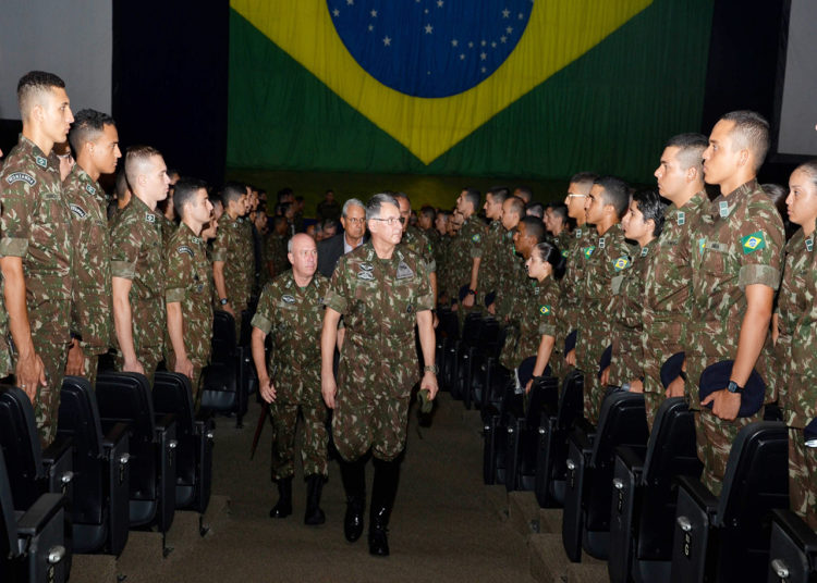 Comandante do Exército brasileiro, General Pujol na AMAN