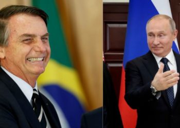 jair Bolsonaro e Vladimir Putin - BRICS FOTO:  Dmítri Golub