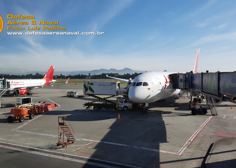 Hub da Avianca no Aeroporto Internacional El Dorado - Bogotá-Colômbia