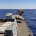 Canhão 4.5" do HMS Duncan disparando no exercício (GUNEX)  NATO Photo: LPhot Paul Hall