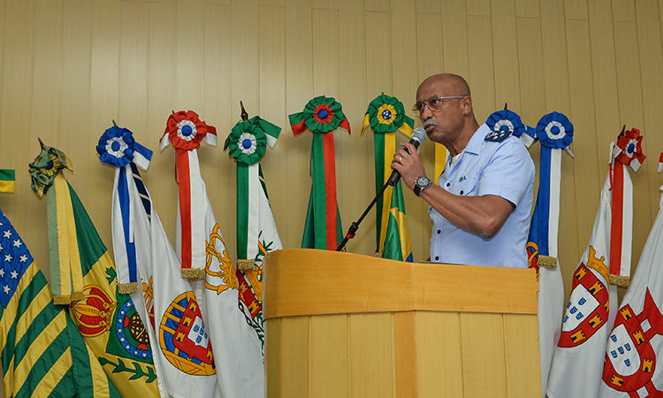 O chefe do Estado-Maior Conjunto das Forças Armadas, Tenente-Brigadeiro do Ar, Raul Botelho fez a abertura do evento