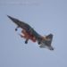 O F-5EM sobrevoa Canoas com o MICLA-BR