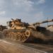 Carros de combate turcos a caminho da Síria