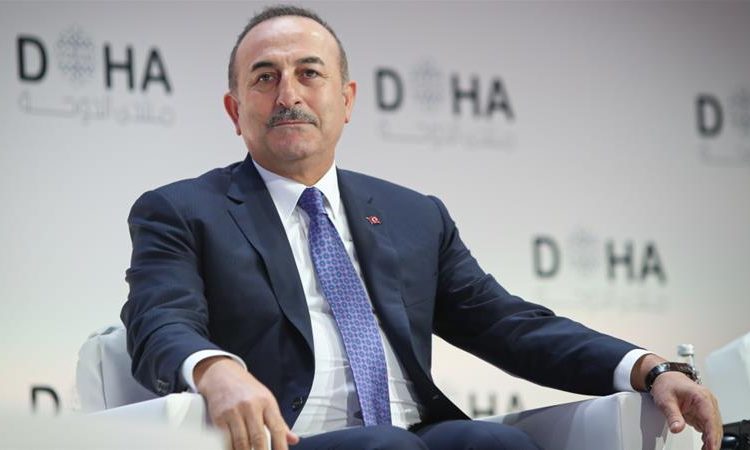 ministro das Relações Exteriores da Turquia, Mevlut Cavusoglu