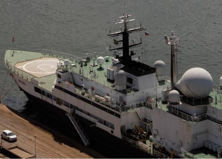 Marinha brasileira monitorou navio russo durante uma semana Foto: Wilton Junior/Estadão