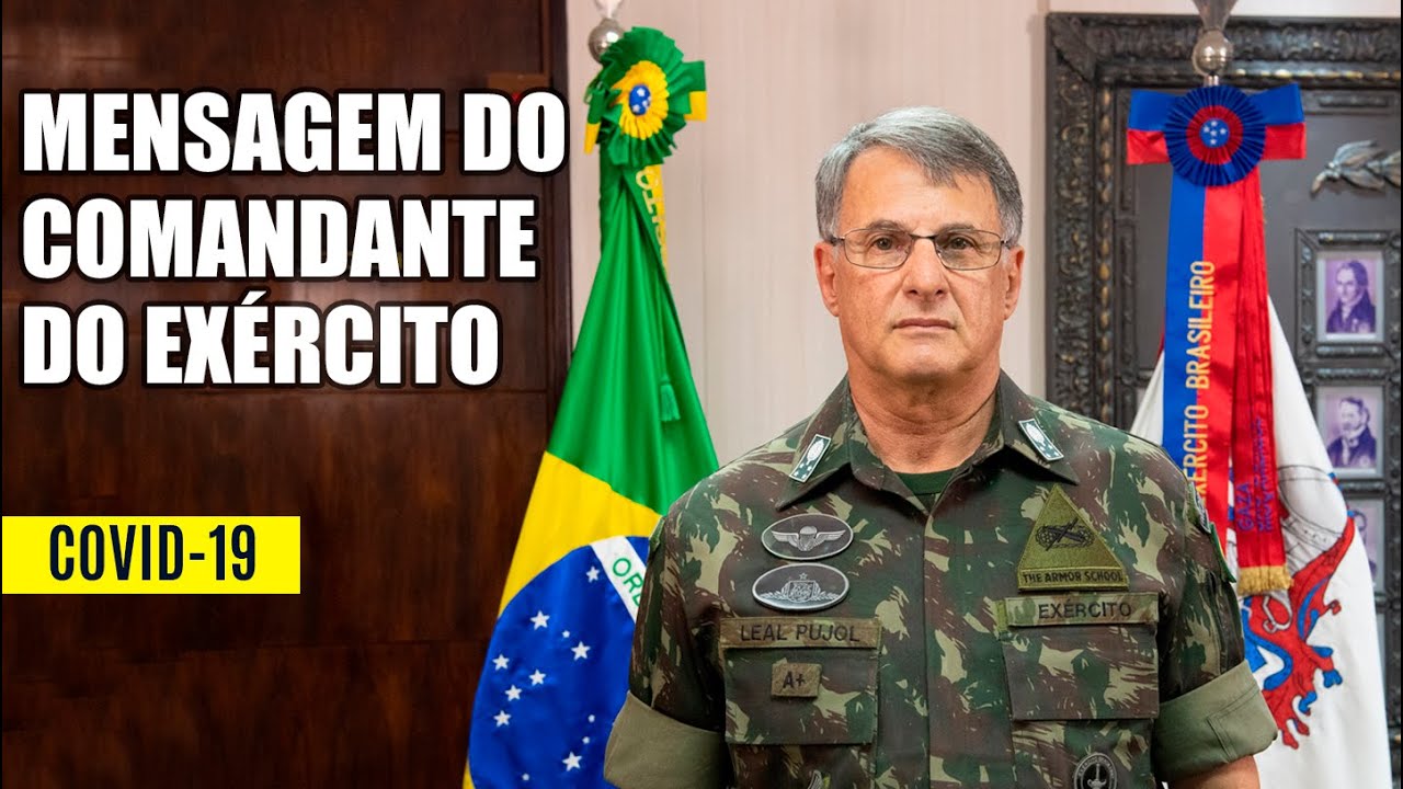 Comandante Do Exército Brasileiro General De Exército Edson Leal Pujol Defesa Aérea And Naval 