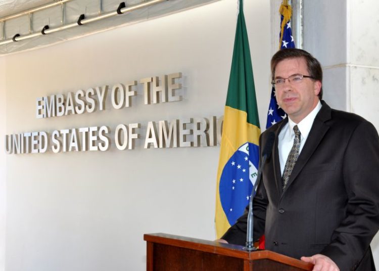 Todd Chapman, Embaixador dos EUA no Brasil,