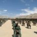 Soldados indianos aguardam visita do premiê da Índia na região de Ladakh
03/07/2020 ANI/ via REUTERS TV
