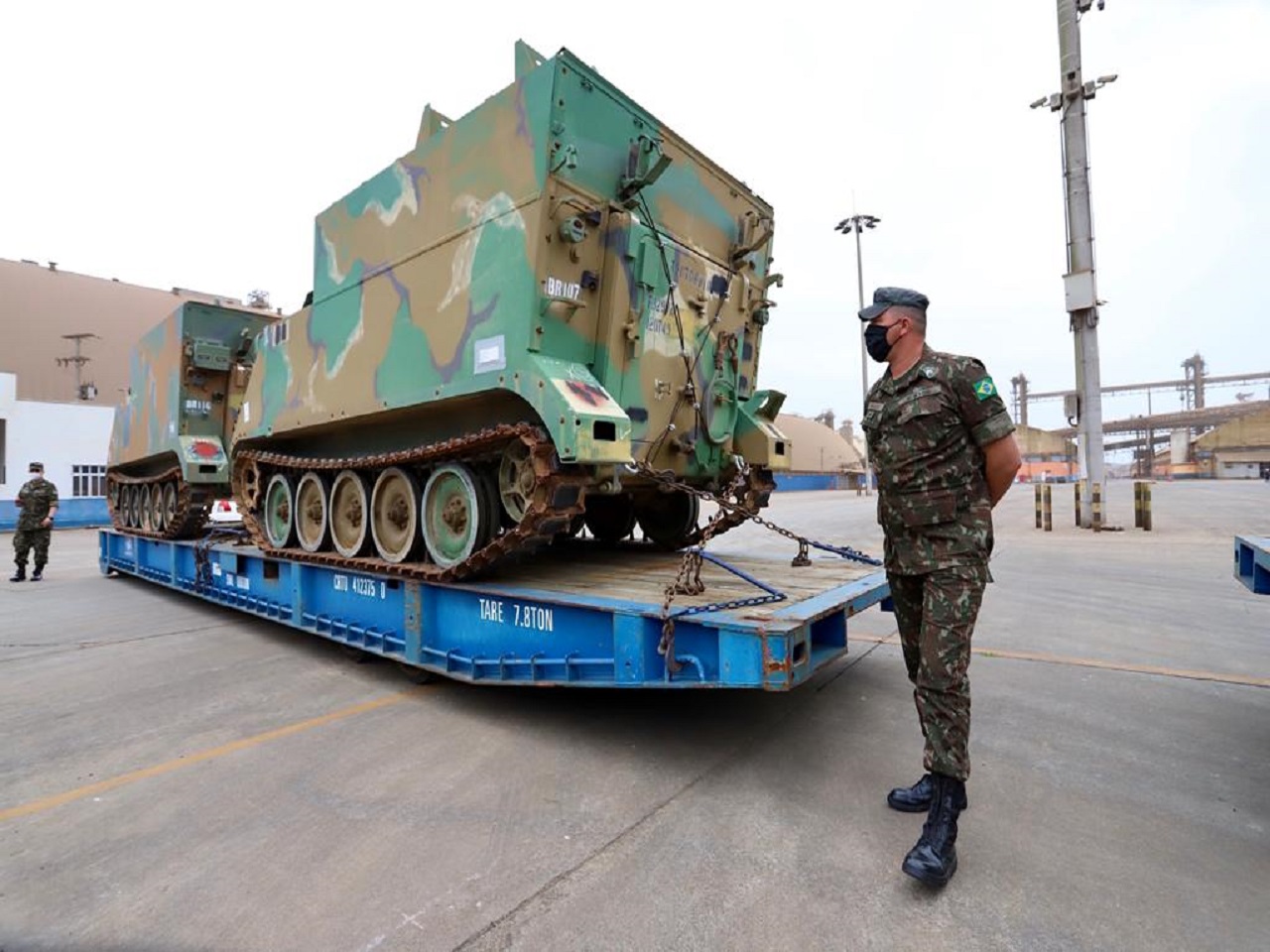 Exército Brasileiro recebe último lote de M577A2