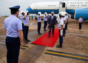 O Conselheiro de Segurança Nacional dos EUA, Robert O’Brien em visita oficial ao Brasil.
