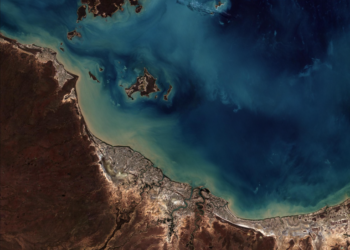 Burketown, Australia - Imagem captada pelo satélite Amazonia 1 no dia 12 de maio de 2021