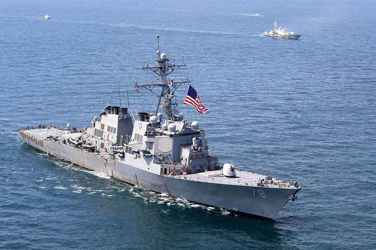 USS Porter - Exercício Sea Breeze