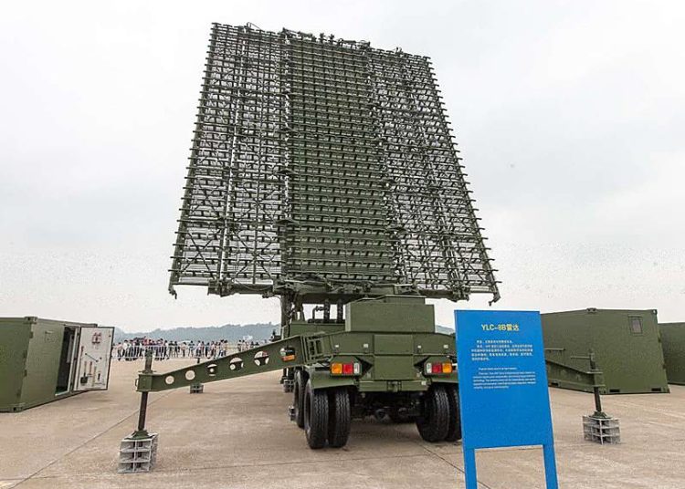 Novo radar chinês YlC-8E para detecção de aeronaves stealth