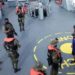 Atuação do Pelotão de Abordagem da GCCV em simulações de ações de combate ao terrorismo e à pirataria