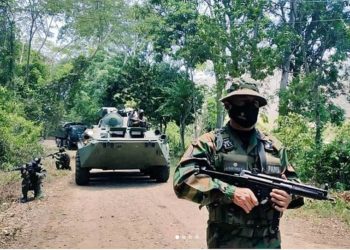 Forças Armadas Nacionais Bolivarianas (FANB) no estado de Apure, Venezuela Instagram/Press.fanb